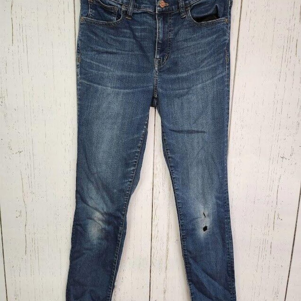 Madewell Roadtripper Size 27 Dark Wash Womens Skinny Jeans